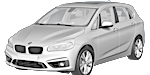 BMW F45 U3451 Fault Code